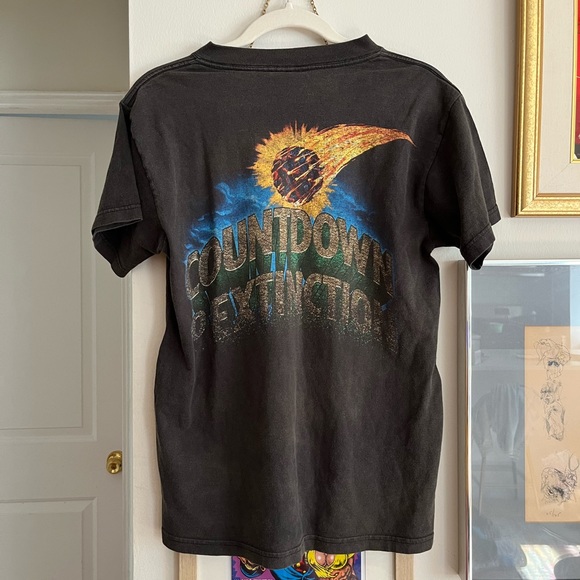 Rare Vintage 90s Disney Countdown to Extinction Shirt - Picture 6 of 6